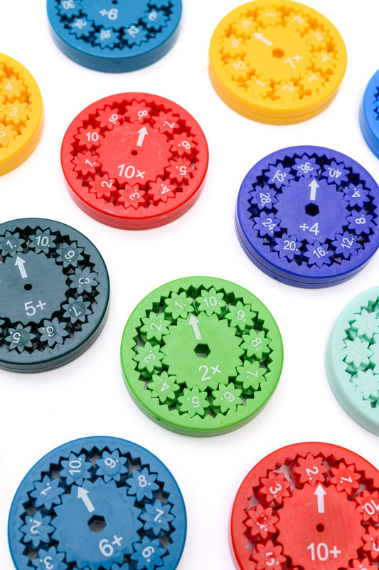 Math Fidget Spinner Set