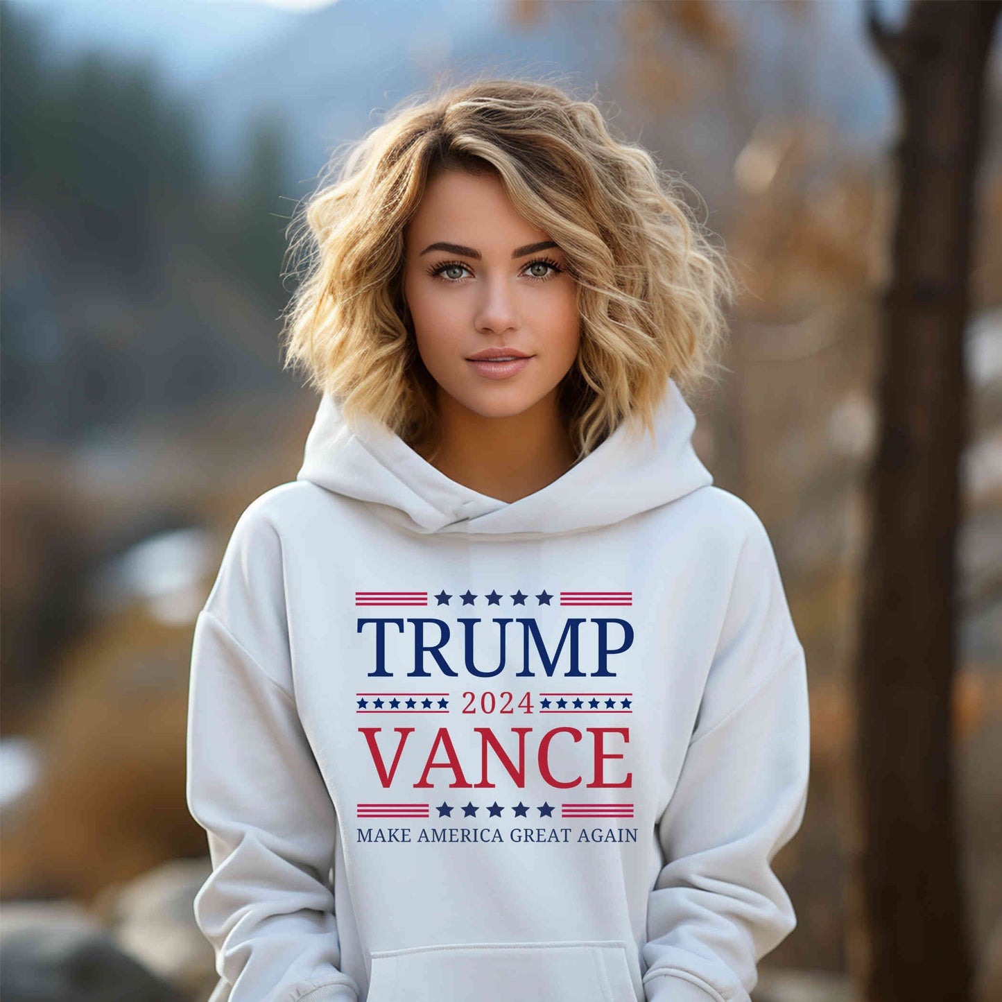 Trump 2024 Vance Make America Great Again Unisex Hoodie