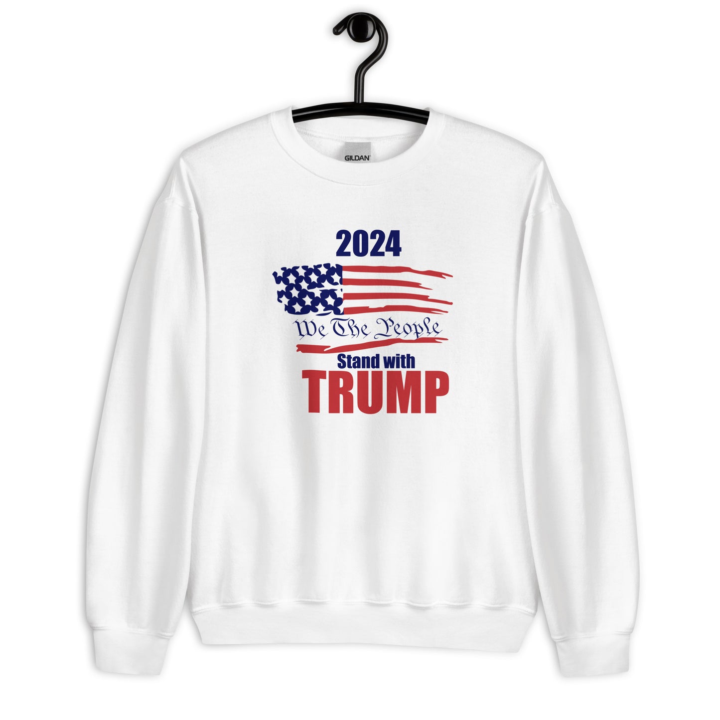 2024 We The People Stand with Trump Unisex Sweatshirt