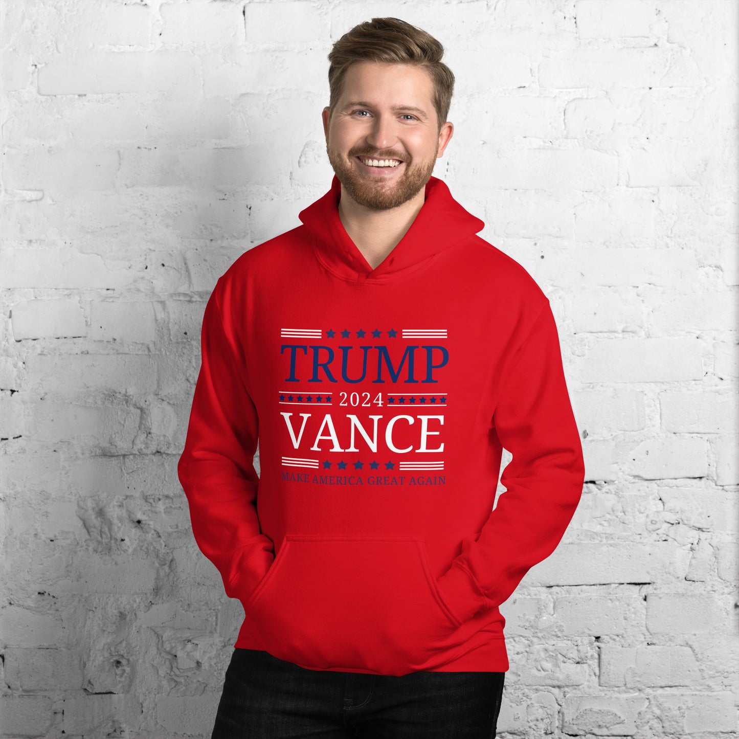 Trump 2024 Vance Make America Great Again Unisex Hoodie