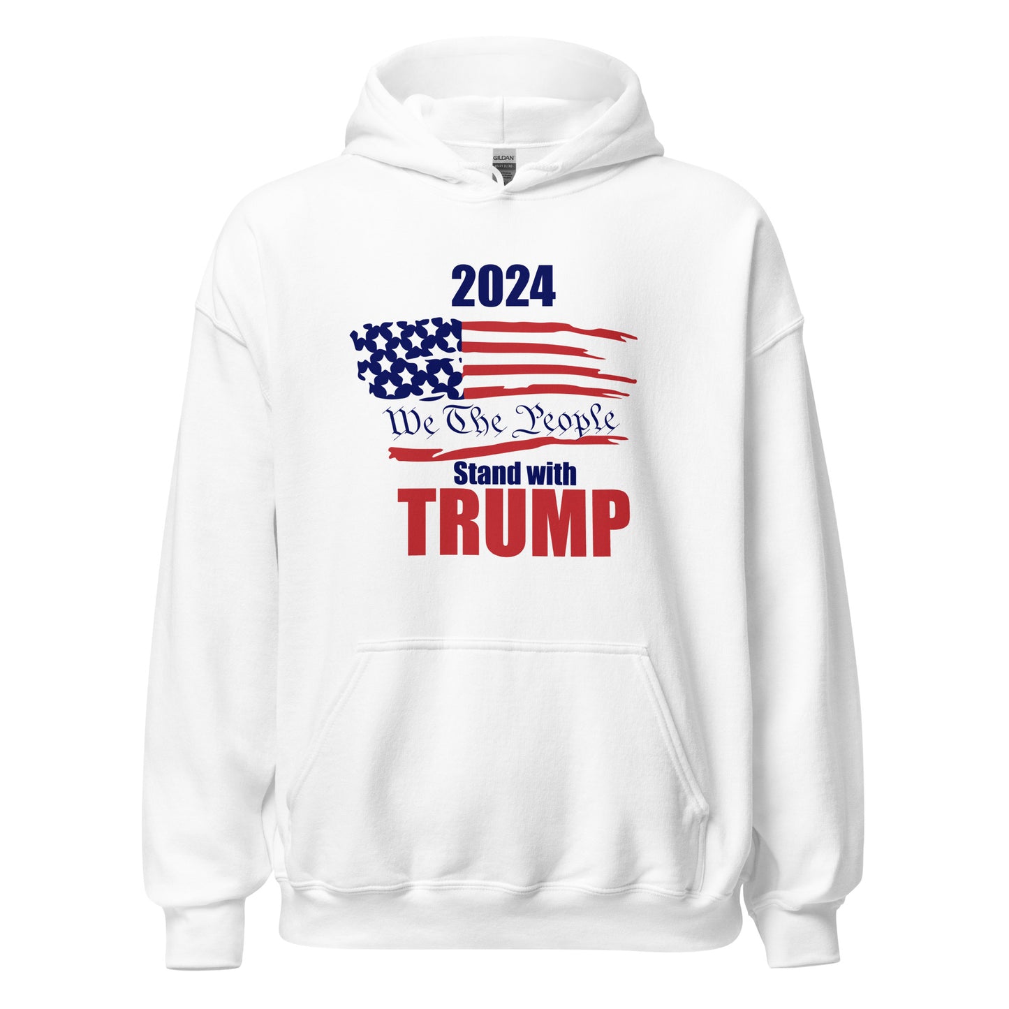 2024 We The People Stand with Trump Unisex Hoodie