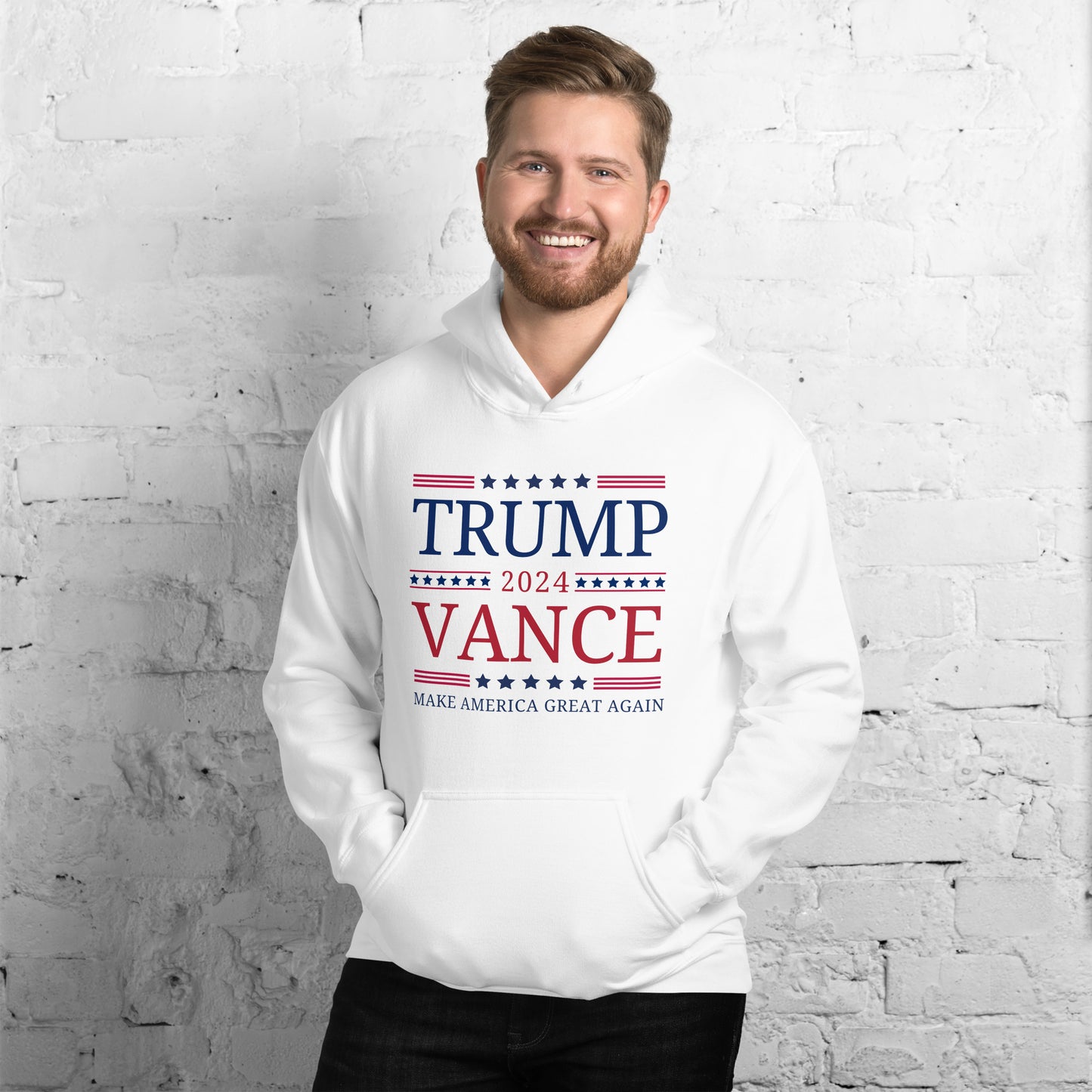 Trump 2024 Vance Make America Great Again Unisex Hoodie