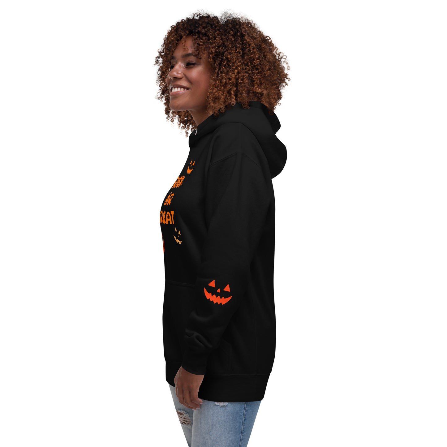 Trick or Treat Jack O Lantern Unisex Hoodie