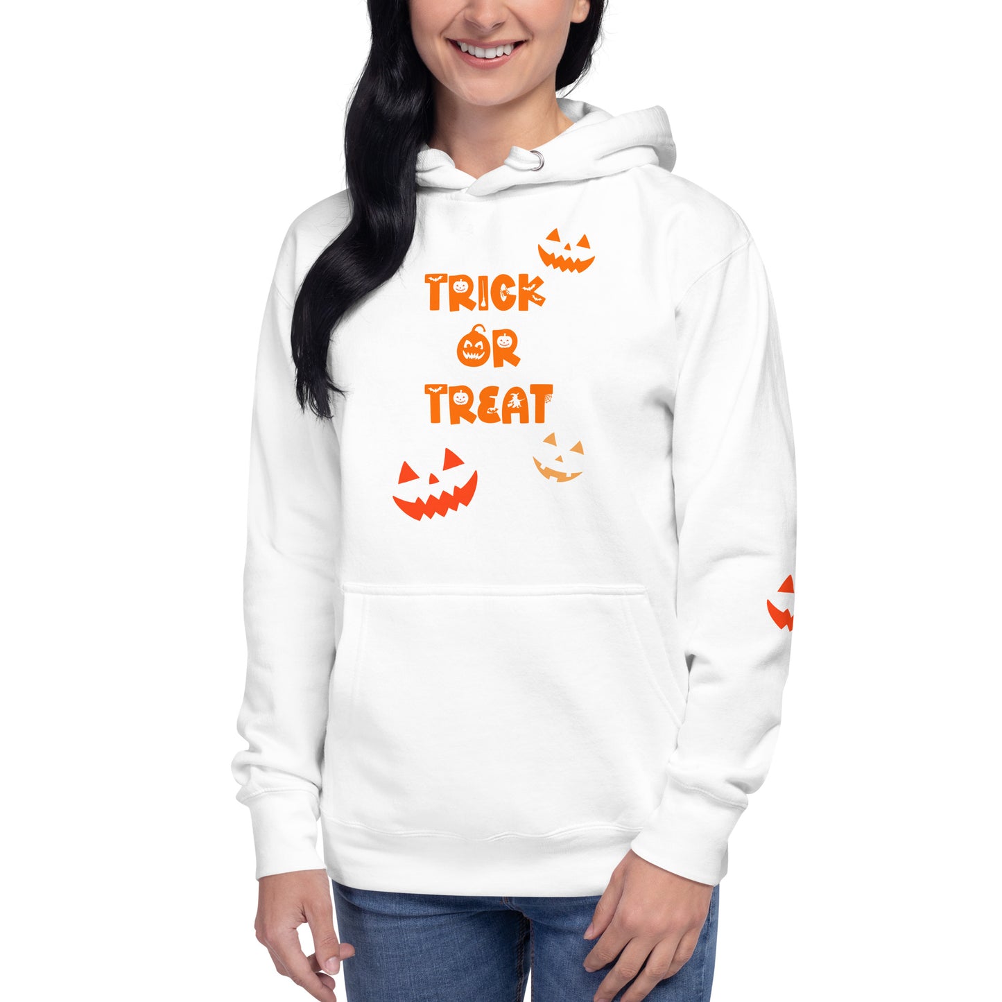 Trick or Treat Jack O Lantern Unisex Hoodie