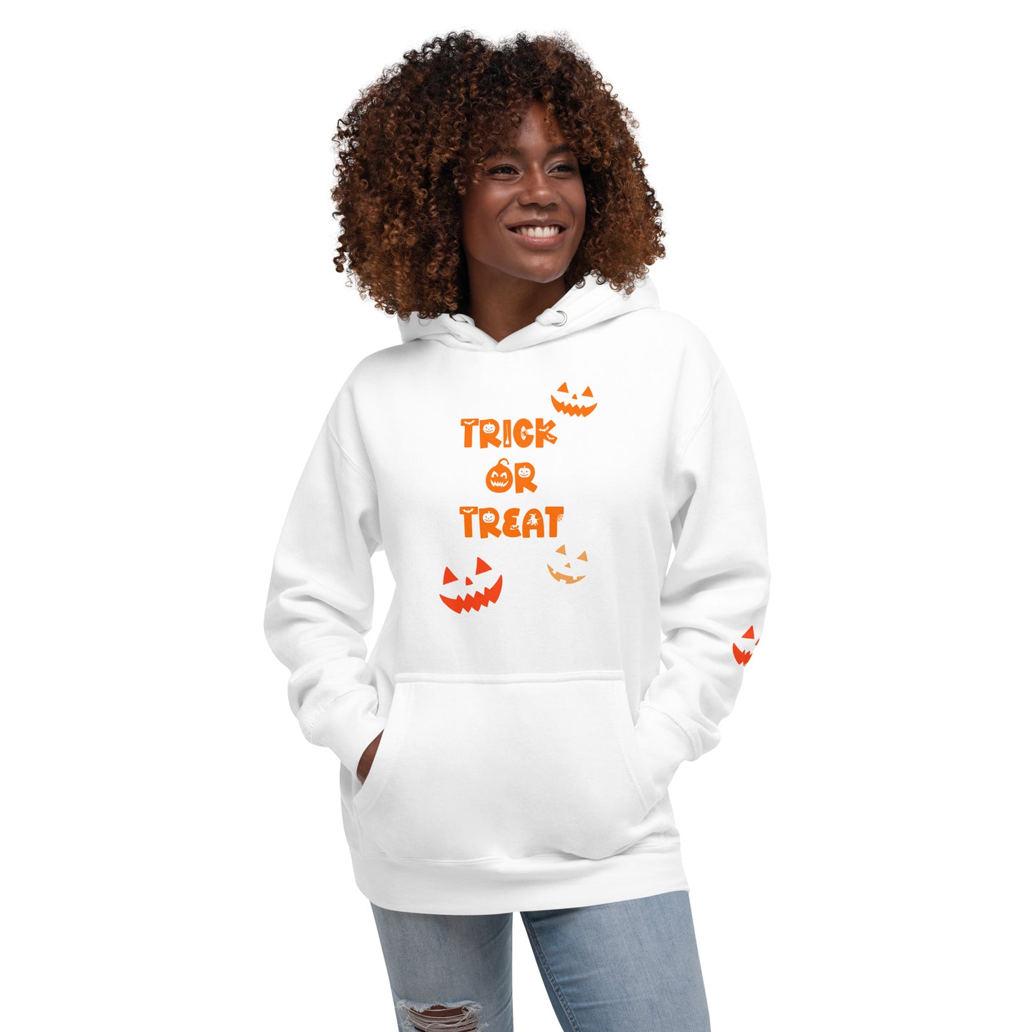 Trick or Treat Jack O Lantern Unisex Hoodie