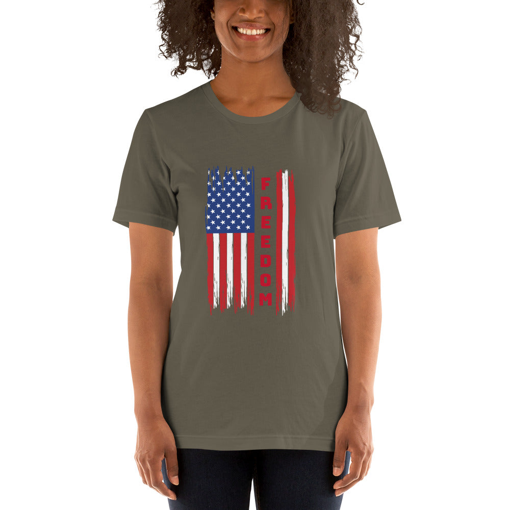 America Flag Freedom Unisex t-shirt