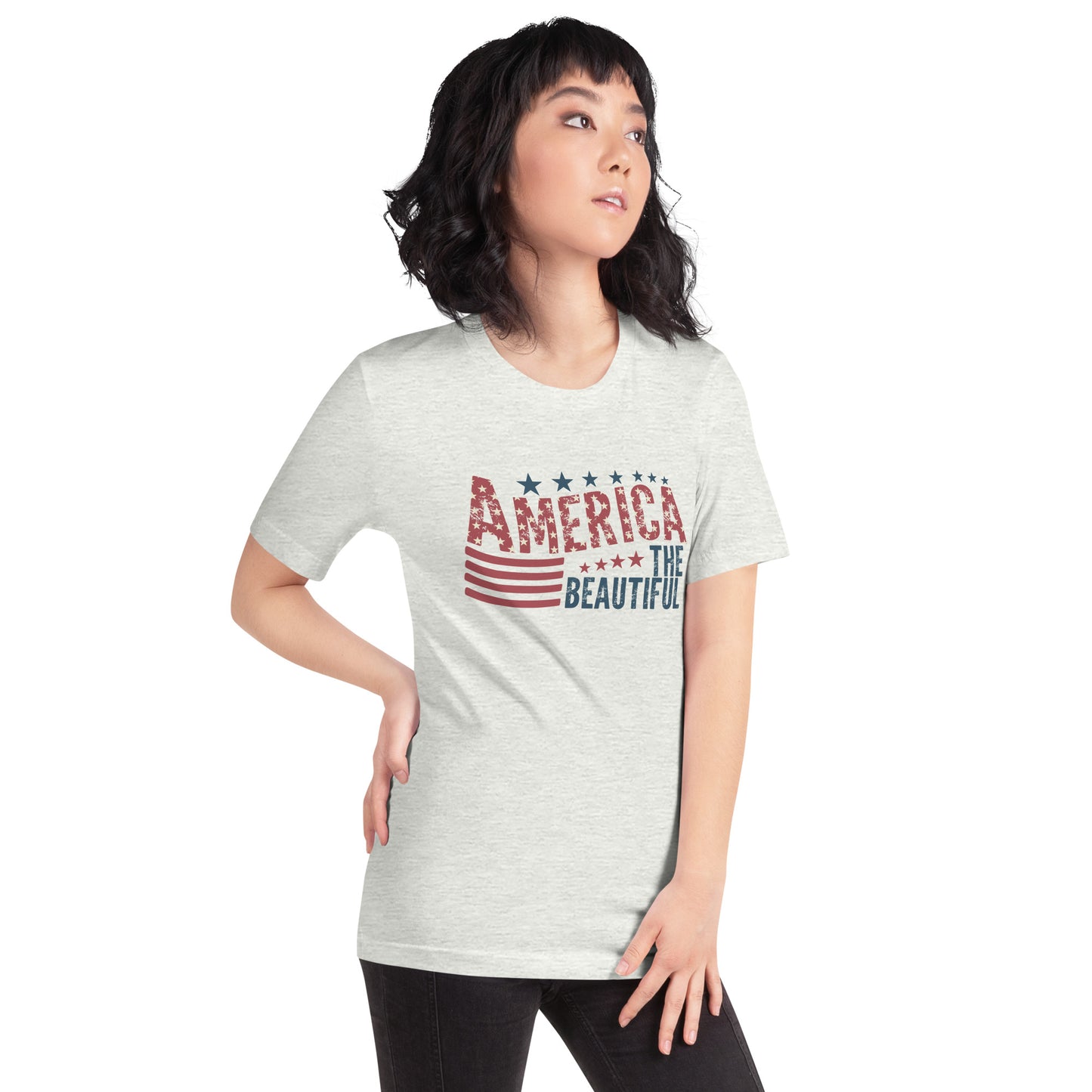 America the Beautiful Unisex t-shirt