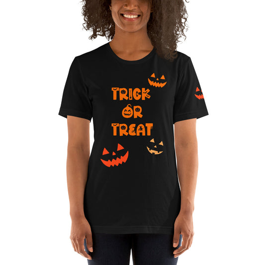 Trick or Treat Jack O Lantern Unisex t-shirt