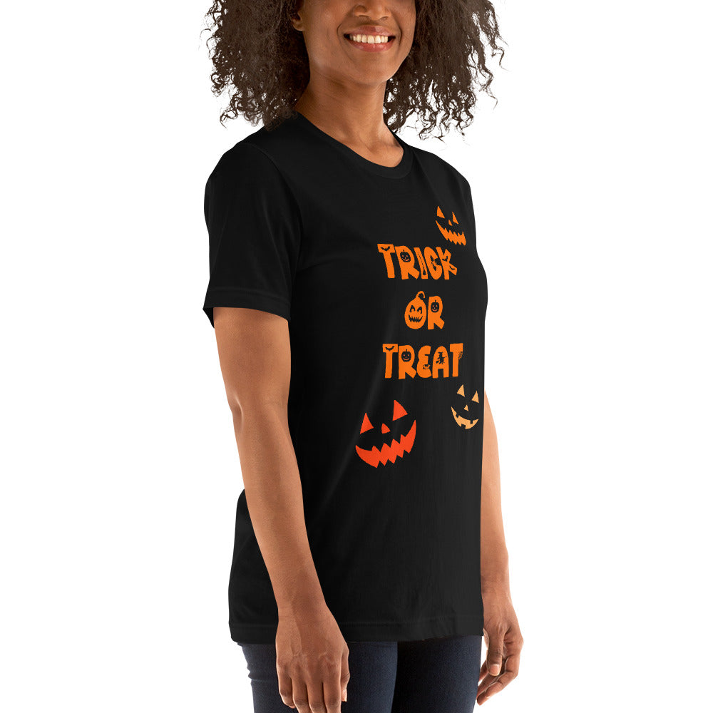 Trick or Treat Jack O Lantern Unisex t-shirt