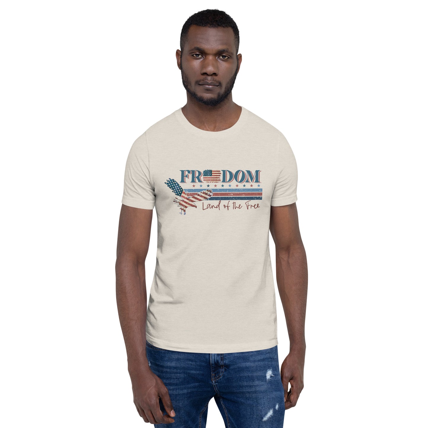 Freedom Land of the Free Unisex t-shirt