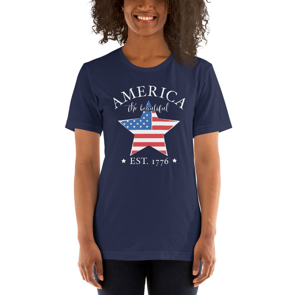 America the BeautifulUnisex t-shirt