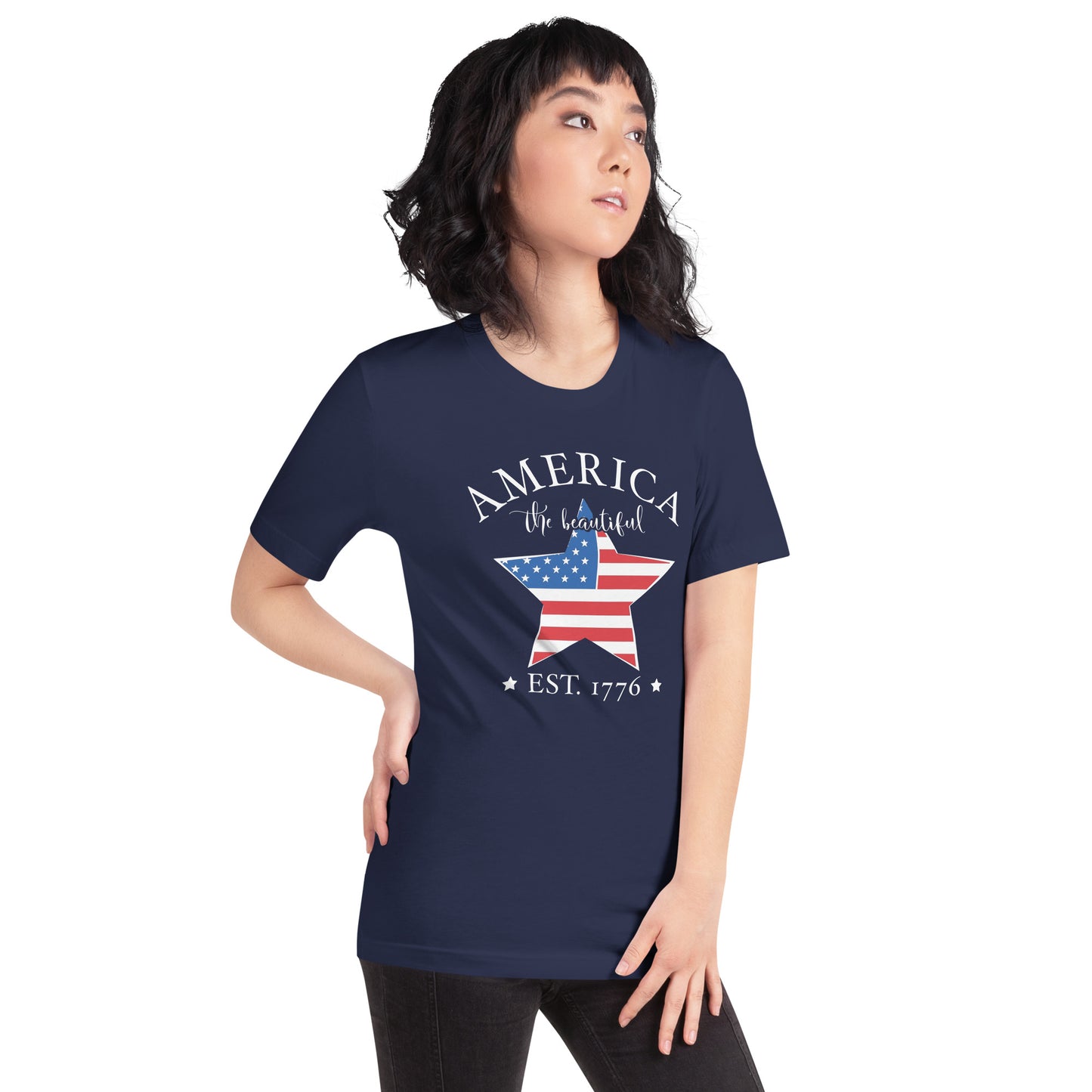 America the BeautifulUnisex t-shirt