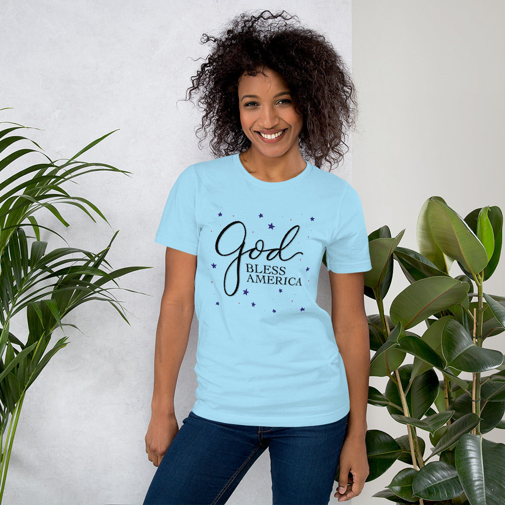 God Bless America Unisex t-shirt