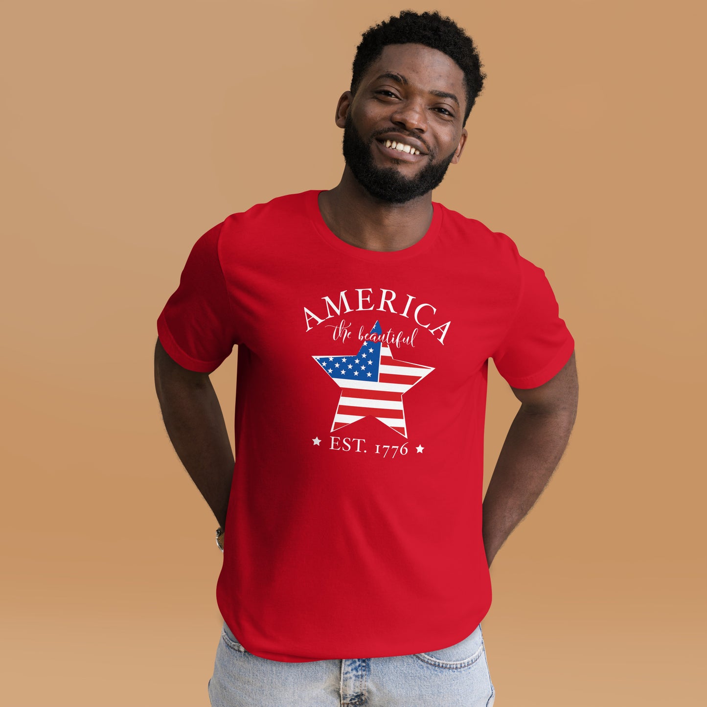 America the BeautifulUnisex t-shirt