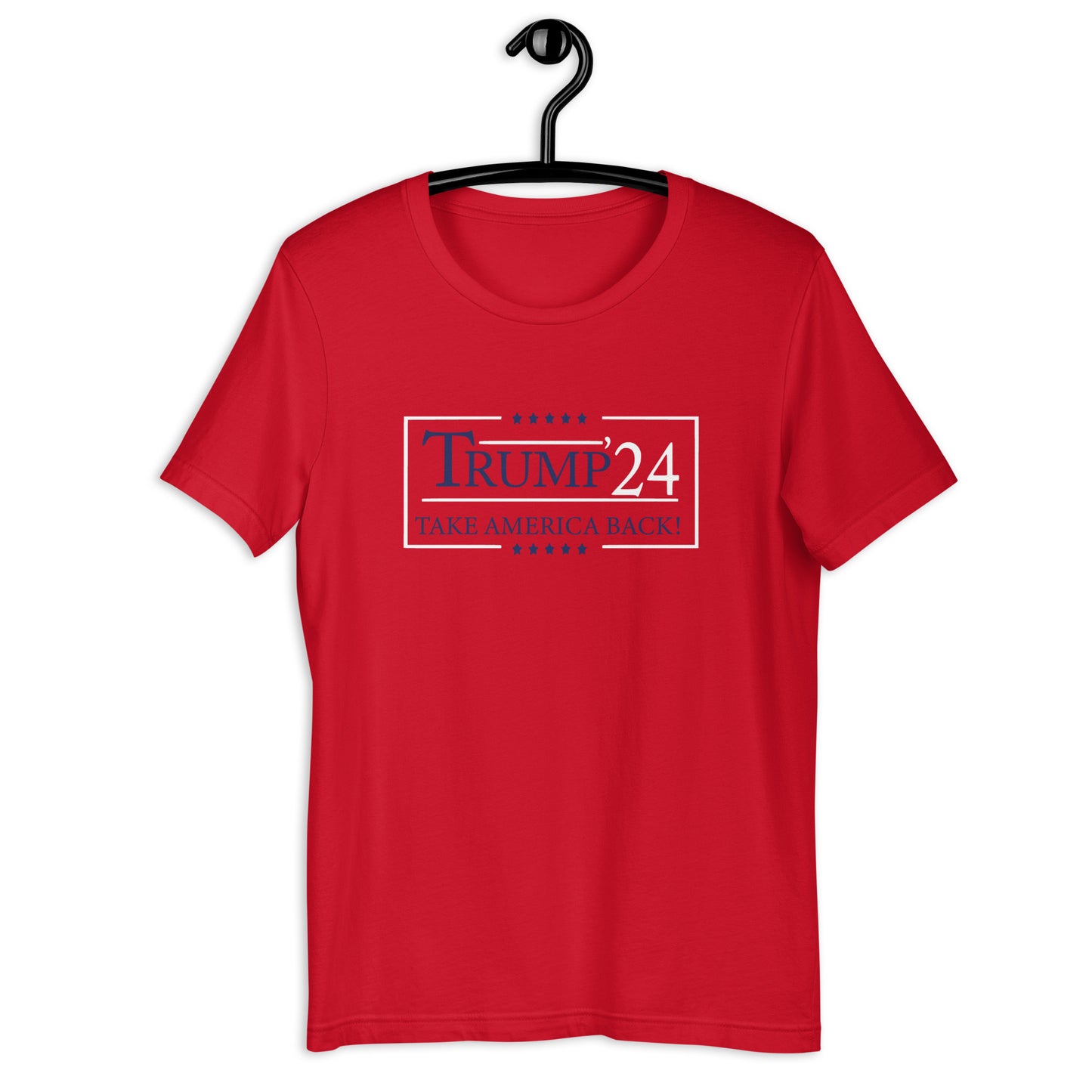 Trump 24 Take America Back Red Unisex T-Shirt