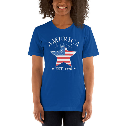 America the BeautifulUnisex t-shirt