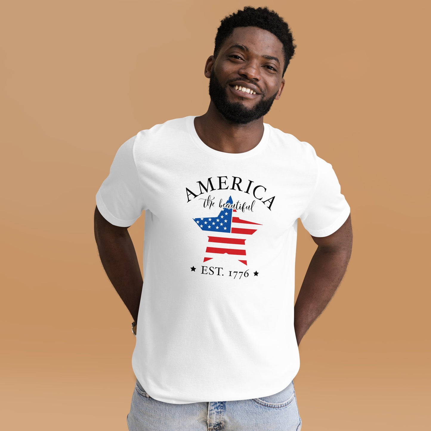 America The Beautiful Unisex t-shirt