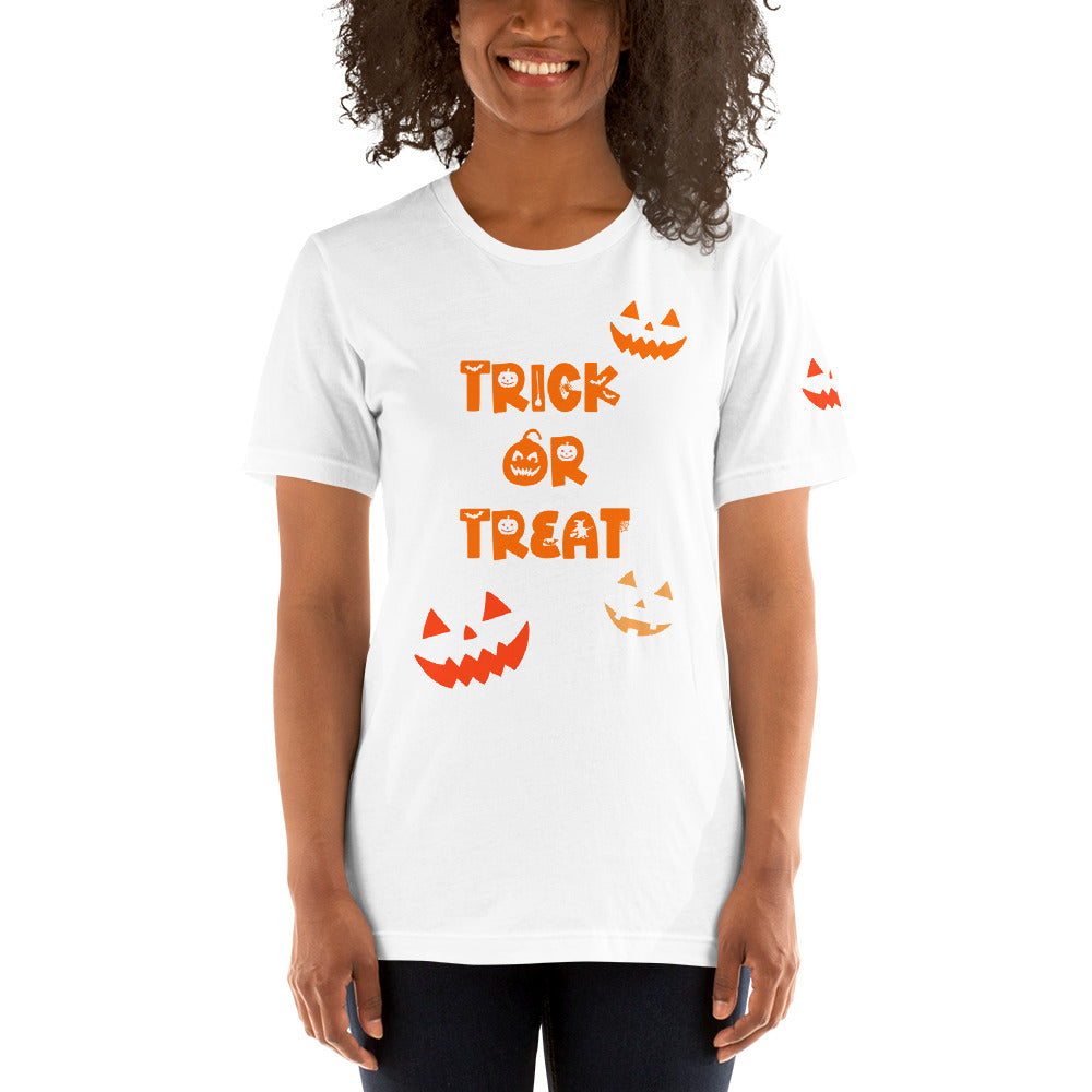 Trick or Treat Jack O Lantern Unisex t-shirt