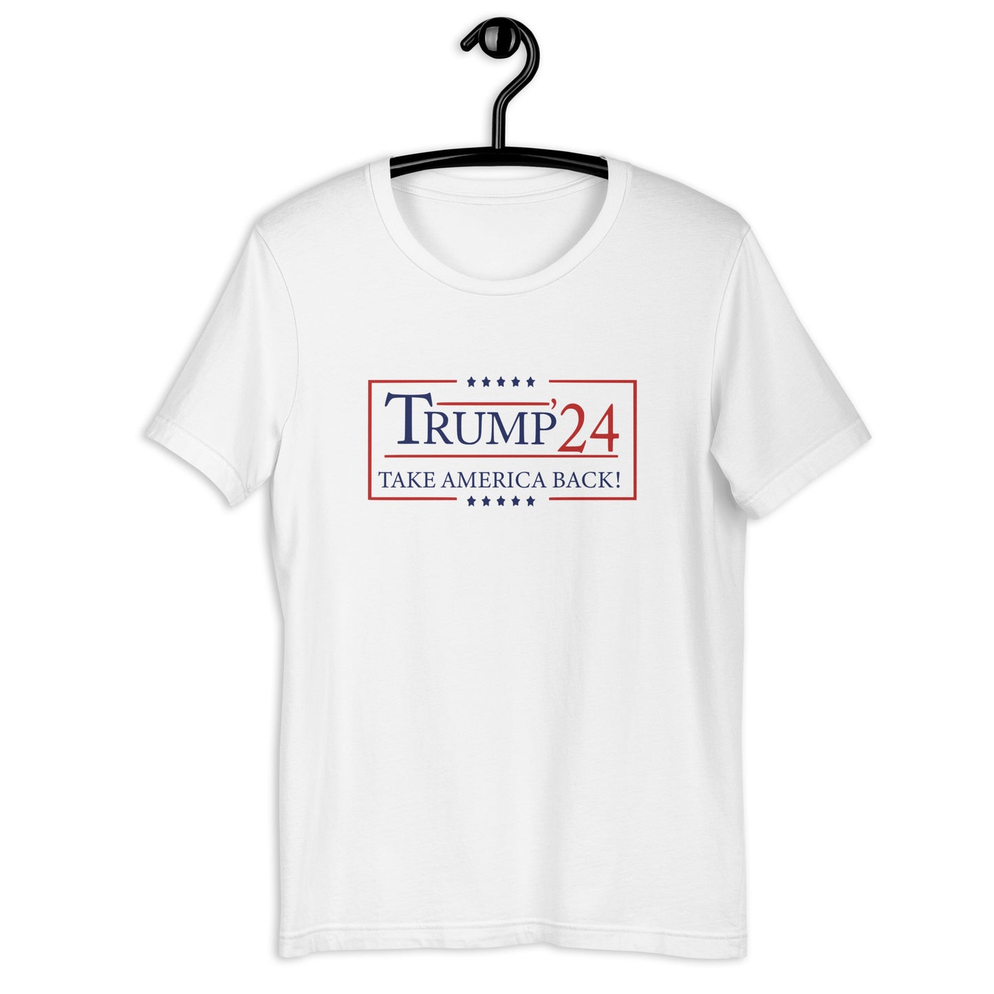 Trump 24 Take America Back White Unisex t-shirt