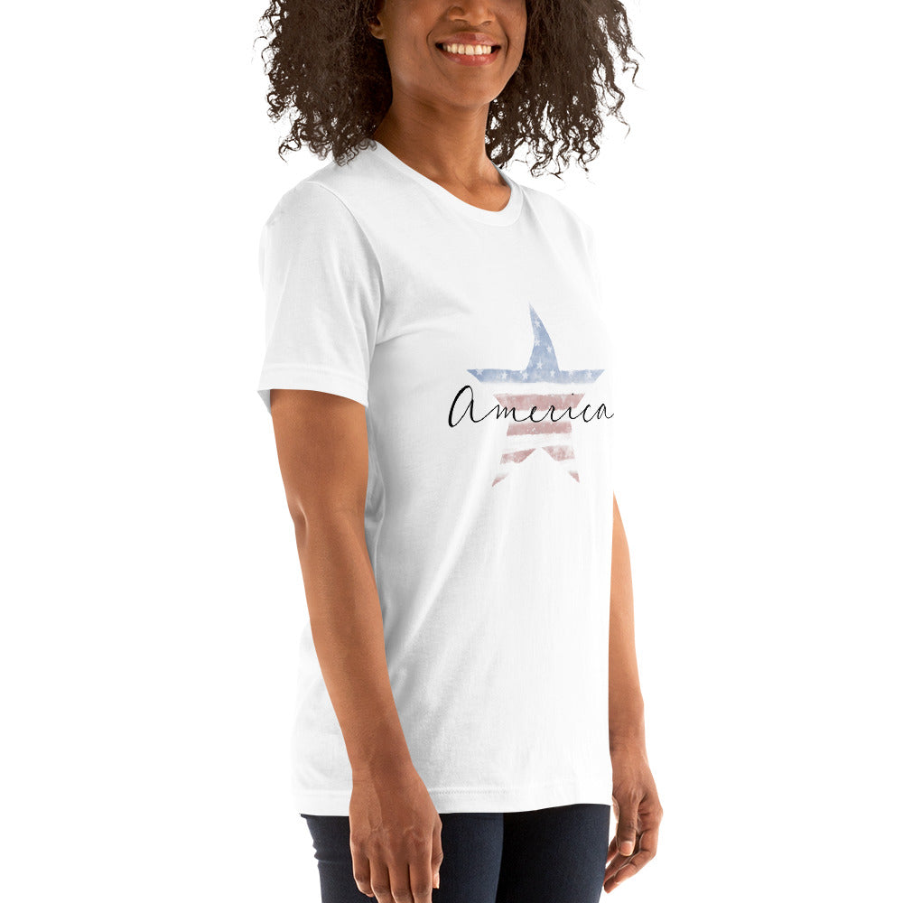 America Star Unisex t-shirt