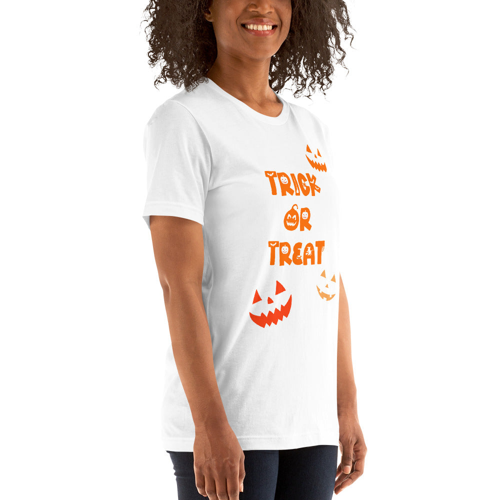 Trick or Treat Jack O Lantern Unisex t-shirt