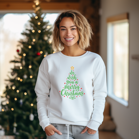 We wish you a Merry Christmas Unisex Sweatshirt