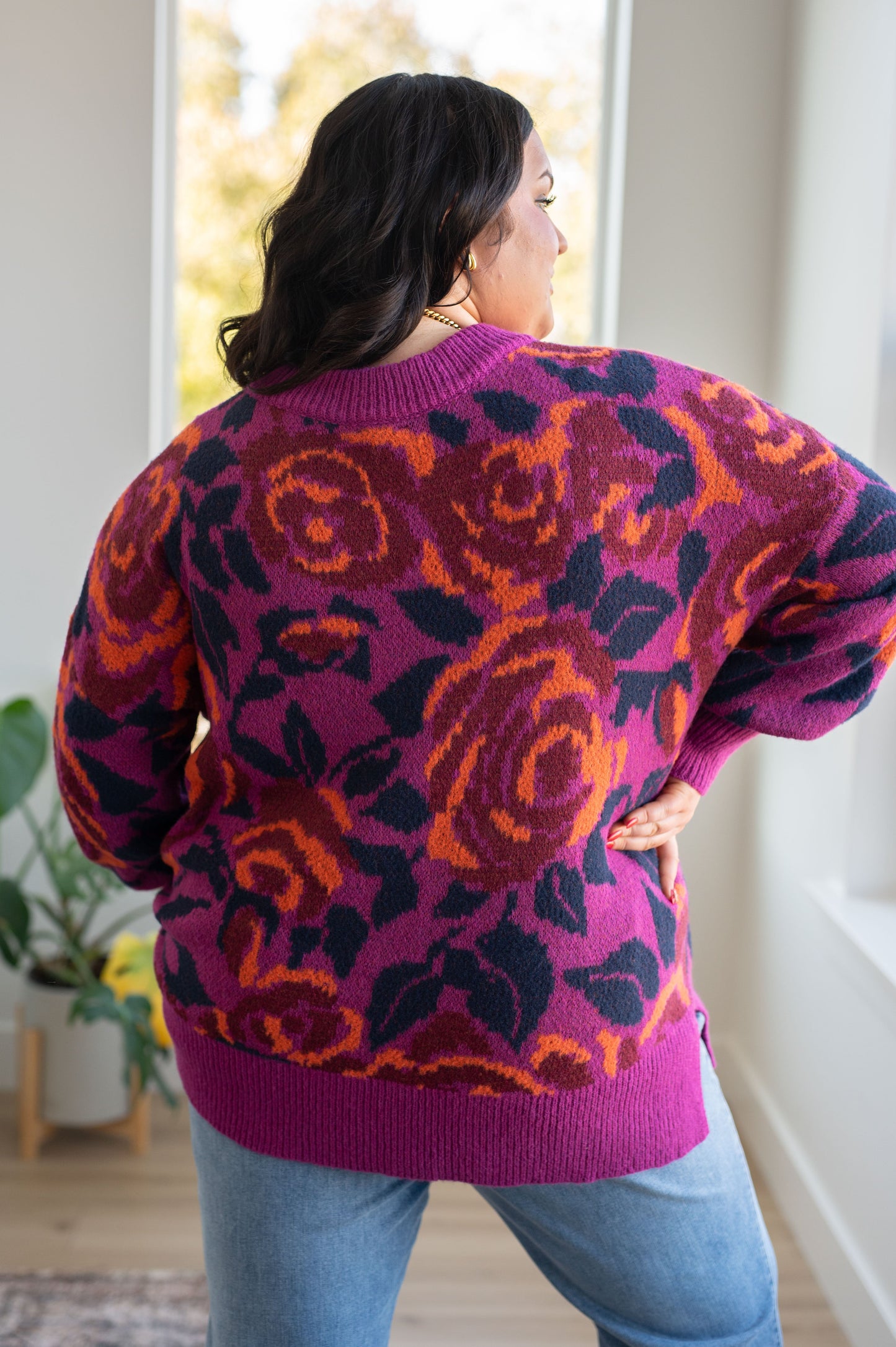 Rosie Posey Floral Sweater